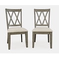 thumbnail image 5 of Jofran Telluride Rustic Distressed Pine Dining Chair (Set of 2), 5 of 9