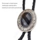 thumbnail image 2 of Bolo corbata para hombres vínculos occidentales con cuero de PU Cordón Piedra Colgante Collar Collar de Hombres Corbatas de San Valentín Decoraciones Decoraciones Adornos Facetados GEMS seitruly  AP004543-02, 2 of 6