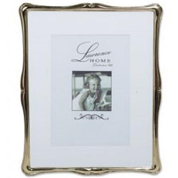 LawrenceFrames 8 x 10 in. Romance Picture Frame, Silver