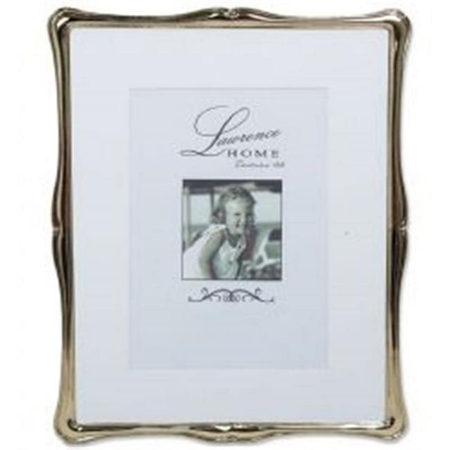 LawrenceFrames 8 x 10 in. Romance Picture Frame, Silver