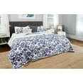 thumbnail image 3 of Tanisha Reversible Quilt Gray/Purple 3Pc Set King, 3 of 11