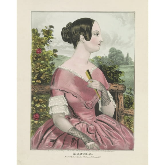 Print: Martha, 1848