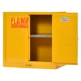 thumbnail image 3 of Edsal Steel Freestanding Flammable Liquid Safety Double-Door Storage Cabinet in Yellow (35 in. H x 35 in.W x 22 in. D), 3 of 12