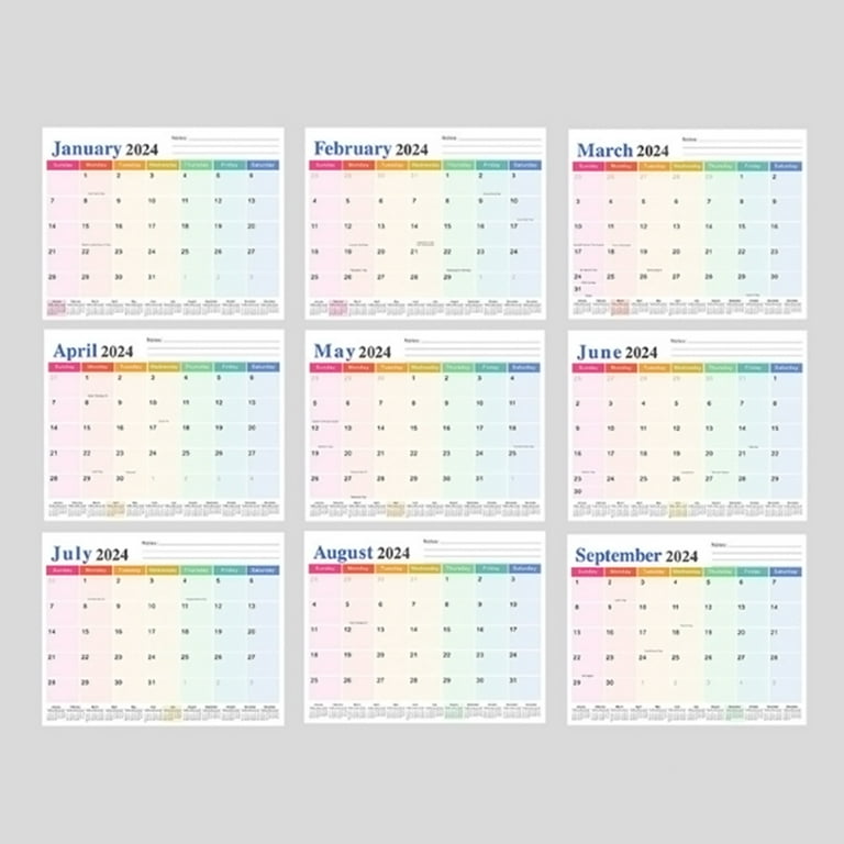 Strong Twin-Wire Binding, Large Daily Blocks ,18 Month Wall Calendar 2024-2025, Jan 2024- Jun 2025, Other