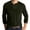 01 Army Green, variant on Mens Henley Shirts Long/Short Sleeve T Shirt Fashion Casual Basic Plain Cotton Tee Shirts
