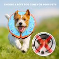 thumbnail image 4 of Soft Inflatable Dog Cones for Medium Dogs & Cats - Gentle Dog Cone Collar Alternative Post-Surgery - Adjustable Dog Donut Cone for Pet's Protection & Comfort - Stop Licking & Promote Healing, 4 of 4