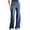 Blue, variant on YYUIJK Women Wide Leg Jeans Low Waist Baggy Jeans Loose Boyfriends Trousers Denim Pants Y2K 90s Streetwear Blue L