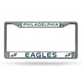 thumbnail image 2 of Philadelphia Eagles Chrome License Plate Frame, 2 of 2