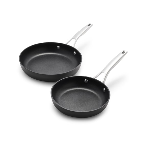 8" and 10" Hard - Anodized Nonstick Frying Pans Set