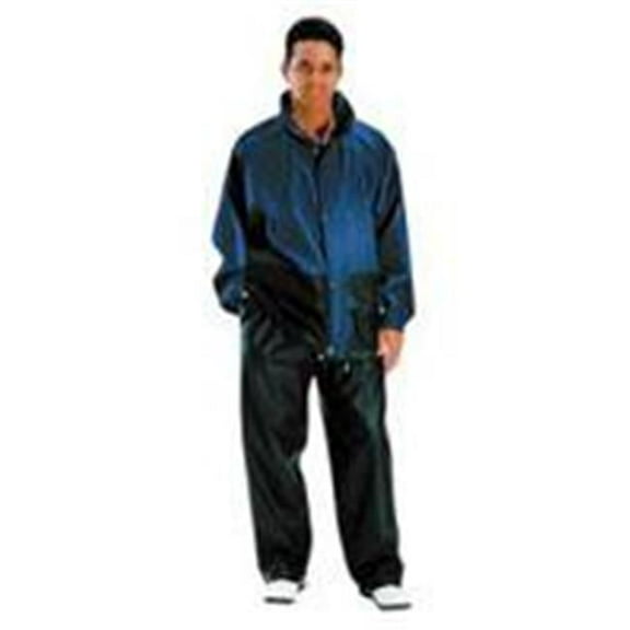 Tingley Stormflex Rain Jkt w/Hood/Pockets, Stretch, Black, 2XL J67113
