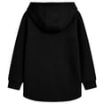 thumbnail image 5 of BaoFuBaoMei Womens Sweatshirt Thumb Holes Plus Size Full Zip up Long Sleeve Hooded Neck Hoodies Solid Fall Winter Tops with Zip Pockets, 5 of 6