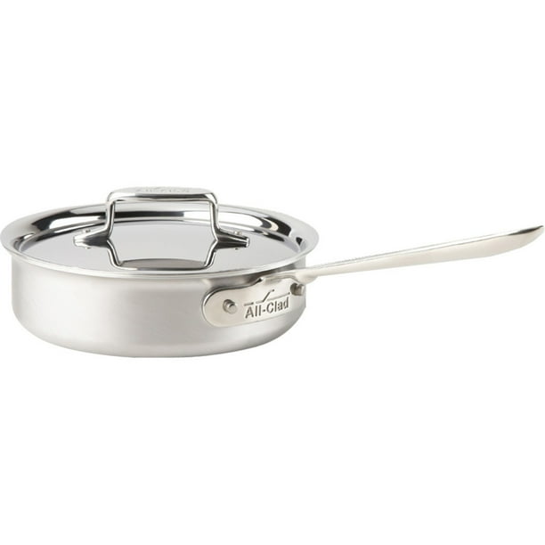 AllClad Brushed Stainless D5 Cookware