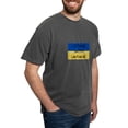 thumbnail image 4 of CafePress - I Stand With Ukraine T Shirt - Mens Comfort Colors Shirt, 4 of 5