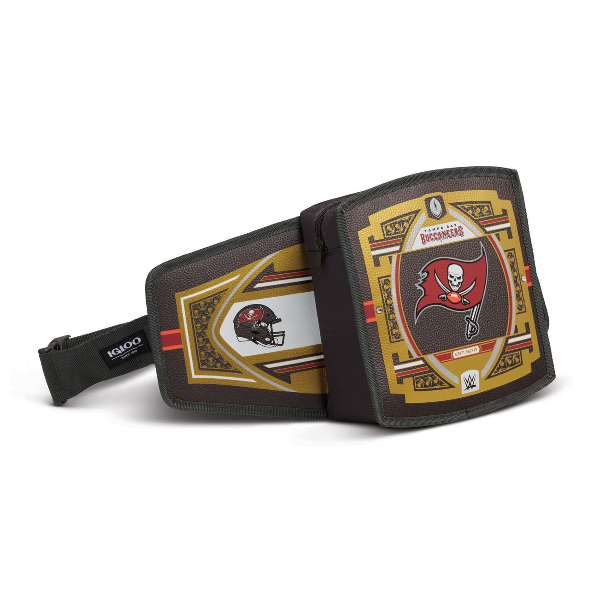IGLOO  Tampa Bay Buccaneers WWE Legacy Belt Cooler