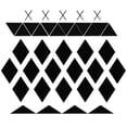 thumbnail image 2 of Acrylic Mirror Sticker,DIY Acrylic Rhombic Mirror Self Adhesive Mirror Sticker Mirror Sticker Decal Exceptional Reliability, 2 of 8