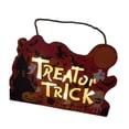 thumbnail image 2 of Letrero colgante de Halloween con lámpara, Letreros de Halloween de pared Linterna de calabaza LED, con cuerda colgante, Colgador de decoración 29x19cm 277g Colco Señal de puerta, 2 of 8