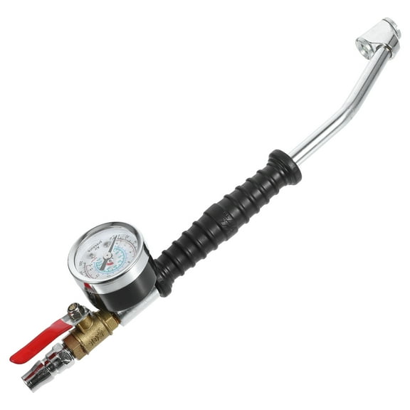 Himition Air Inflator Pressure Gauge Portable Tyre Inflator Gauge Tyre Air Chuck Inflator Pressure Gauge