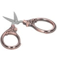 thumbnail image 3 of Khall Handicraft Scissors,Retro Scissors,Stainless Steel Sewing Scissors Portable Thread Embroidery Tailor Handicraft Scissors, 3 of 7