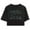 Black, variant on Josiah Queen MerchYesterday Is Dead T-Shirt For Women&Girls Midriff Short Sleeve Summer Clothing Vest Tee