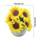 thumbnail image 3 of Ramo decorativo de flores secas artificiales,simulación de flores,decoración de interiores,decoración floral de plástico para sala de estar, 3 of 6