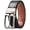 Grey Buckle- Black/Brown, variant on Men Reversible Leather Belts