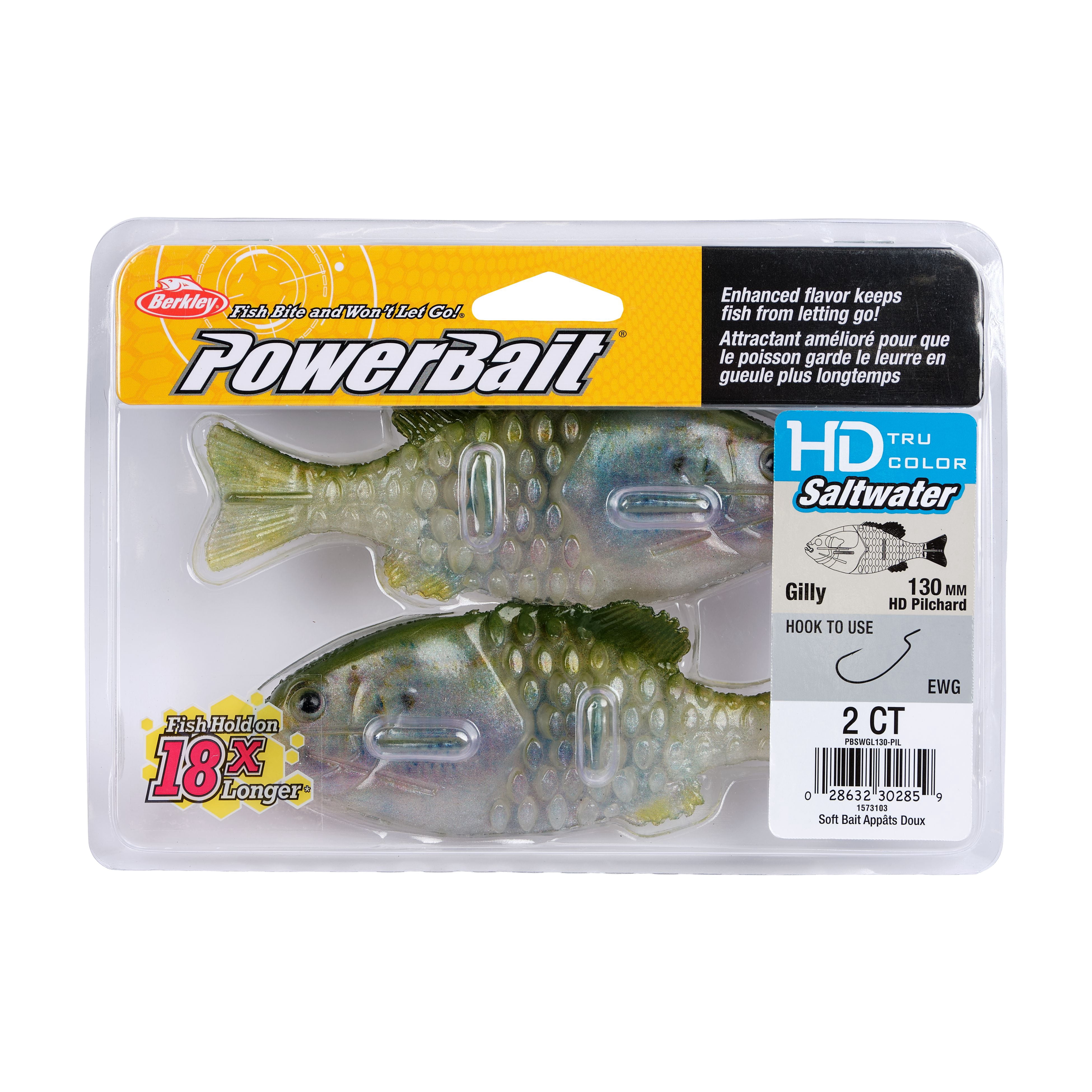 berkley fish bites Berkley PowerBait Saltwater Gilly Presentation Soft Swimbait