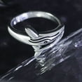 thumbnail image 4 of Fiudx Ofertas de la semana Linda joyería moda femenina con forma de pez abierto y brillante, 4 of 7