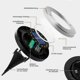 thumbnail image 3 of Solar Light Garden 6 Pieces 16 Leds Solar Lamps Outdoor Led Garden Lights Outdoor Light, Waterproof Ip65, 3 of 5