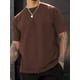 thumbnail image 5 of Playera Hombre Oversized Manga Corta Relajado Pure Color Pop, 5 of 5