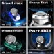 thumbnail image 5 of Mini afeitadora eléctrica para hombres, afeitadora eléctrica para hombres, afeitadora portátil, afeitadora en seco y húmedo para hombres, afeitadora recargable USB C para el hogar, la oficina, los negocios (plata) ACTIVE Biensenido a ACTIVE, 5 of 5