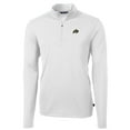 thumbnail image 2 of Men's Cutter & Buck White Colorado Buffaloes Big & Tall Virtue Eco Pique Recycled Quarter-Zip Pullover Top, 2 of 3