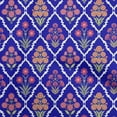 thumbnail image 1 of oneOone Cotton Cambric Royal Blue Fabric Asian Floral Sewing Fabric By The Yard Printed Diy Clothing Sewing Supplies 42 Inch Wide, 1 of 4