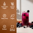 thumbnail image 4 of Syruvia Mix Berry Pure Cane Syrup 25.4 fl Oz With Pump, 4 of 6