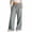Gray, variant on NAISIBABY Girls Cotton Linen Pants, with Pockets Wide Leg Drawstring Kids Baggy Lightweight Casual Pants Gray Size 14