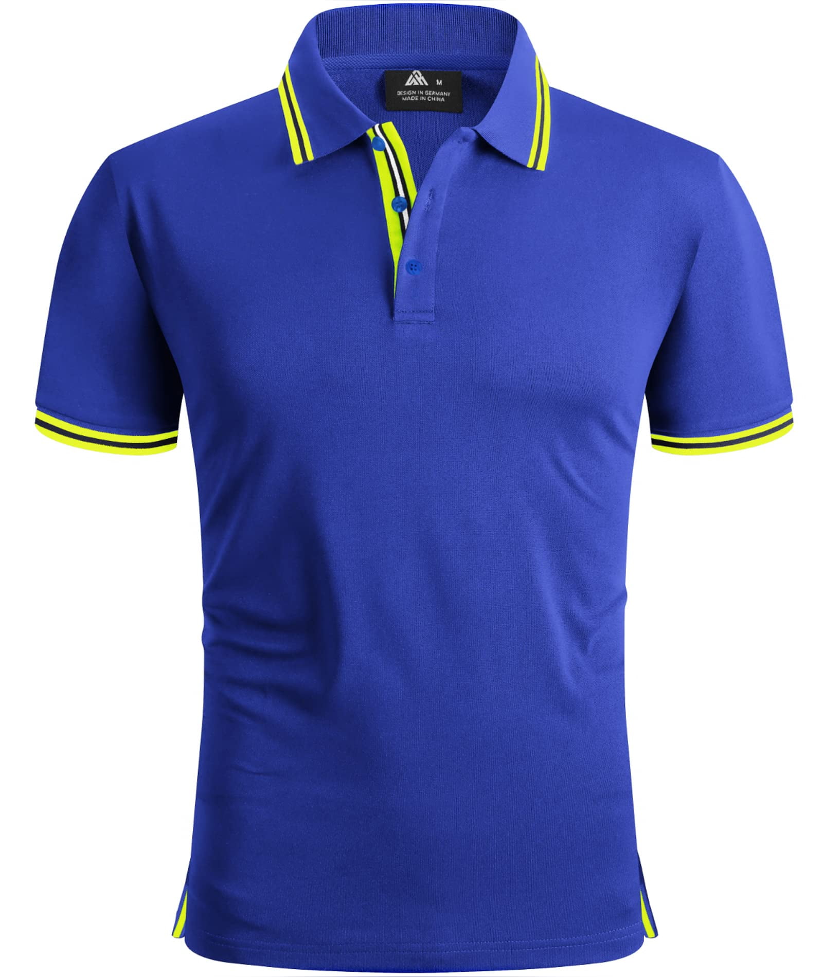 SCODI Polo Shirts for Men Short Sleeve Solid Color Causal Collared Golf Tennis TShirt Men's