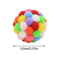 thumbnail image 2 of Cat With Embedded Large Interactive Toy For Cats And Handmade Colorful, 2 of 6