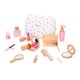 thumbnail image 5 of 15 Piezas Juego de Maquillaje de Madera Kit Simulación Espejo Sombra Labial Rubor Cepillo Juguete Creativo para Niños Material Madera Adecuado para Ju, 5 of 9