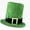 C, variant on Green Homburg Leprechaun Fashion Top Hat Gifts for Boyfriend Hat Wide Brimmed Unisex Wear for Gatherings Photo Props