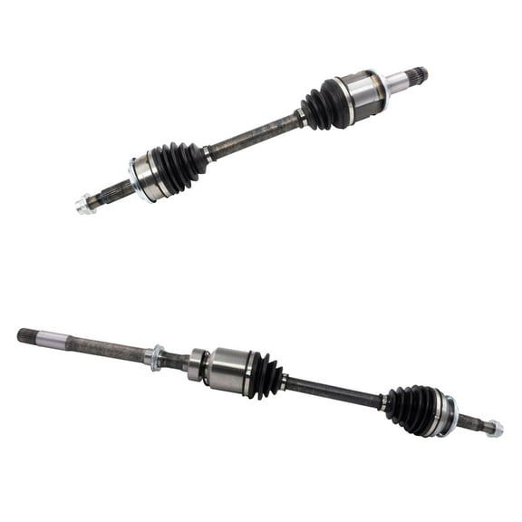 TRQ Front CV Axle Shaft Assembly Set Compatible with 2006-2012 Toyota RAV4 4WD CSA70764