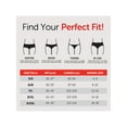 thumbnail image 6 of Hanes Womens Underwear Hipster 6-Pack, Breathable Panties, Stretch Cotton Underwear for Women, 6 of 10
