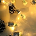 thumbnail image 4 of LmnLft LED 1.5m 10-Light Christmas Tree String Lights, Warm White Indoor & Outdoor Decoration Lights, 4 of 6