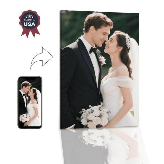 Personalized Framed Canvas Wall Art Custom Photo Print, High Quality Canvas Home Wall Decor