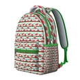 thumbnail image 2 of "Flamingo Backpack for Students - Trendy & Waterproof Bookbag, Roomy College Bag with Organizer Pockets, Great Gift Idea", 2 of 6