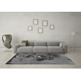 thumbnail image 3 of Ahgly Company Indoor Rectangle Abstract Gray Modern Area Rugs, 4' x 6', 3 of 4