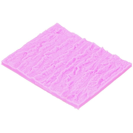 

Cake Mould Silicone Tree Bark Texture Baking Moulds For For Candies Pink