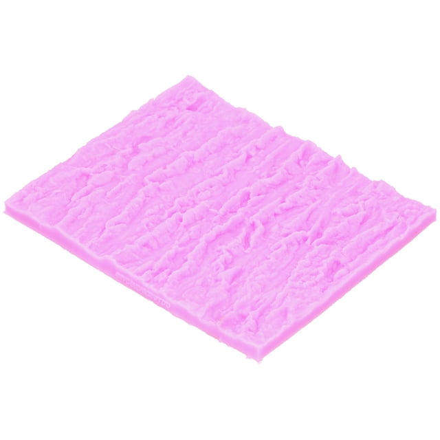 Fondant Imprint Mat,Tree Bark Texture Silicone Cake Border Mould Fondant Lace Mold Top-Notch Performance