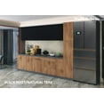 thumbnail image 3 of Kitchen Metropolitan Collection Natural Teak & Black Color Base Size 11Ft Wide, 3 of 5