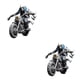 thumbnail image 1 of Yuarrent Decoraciones de Halloween de moda Figuras de esqueleto geniales para ambiente moderno No se desvanece ni se deforma la motocicleta motocicleta 2Conjunto, 1 of 6