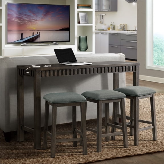 Bowery Hill Multipurpose Bar Table Set