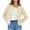 Beige, variant on WTOBBY Women's Button-Down Knit Cardigan Casual Sweater Jacket, Solid Color Long Sleeve Open Front Coat with Soft Fabric, Cozy Layering Piece for Fall or Winter Fashion,Army Green L